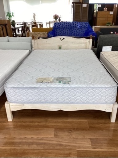 ダブルベッド【町田市再生家具】240474