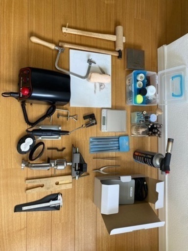 彫金台とスタートキット一式