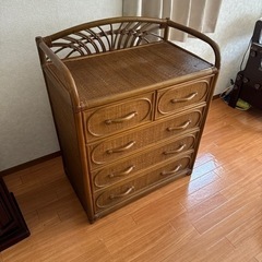 家具 収納家具 キャビネット　レトロな棚無料　キャビネット