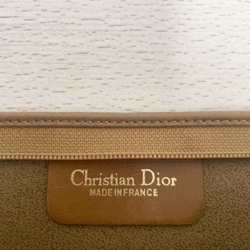 ☆現金払い可能☆ 【美品】Christian Dior ロゴレザークラッチバッグ 