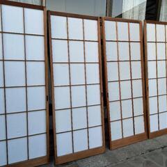 障子戸、横670縦1765、4枚