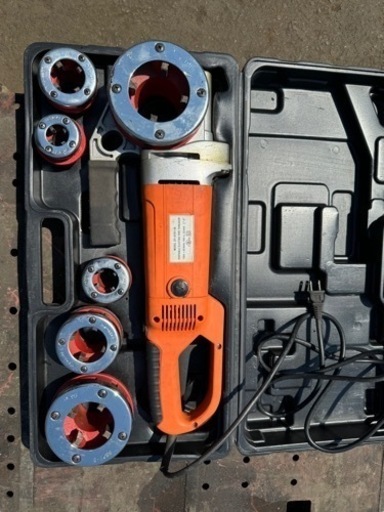 電動パイプねじ切り 工具 パイプラインねじ切り機電動パイプ