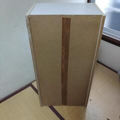 No.22 Aランク 3段 白 カラーボックス 収納棚 棚 シェルフ【家財整理中！0円商品多数出品中】【京都市内配達可】の画像
