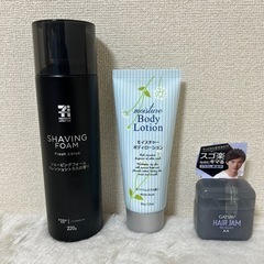 【お取引完了】SEVEN & Iシェービングフォーム、ボディロー...