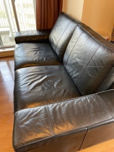 IKEA 本革　ソファー