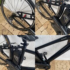新品部品☺整備士*防犯登録　IG 電動自転車　　パナソニック　ジェッター　JETTER 700Cの画像
