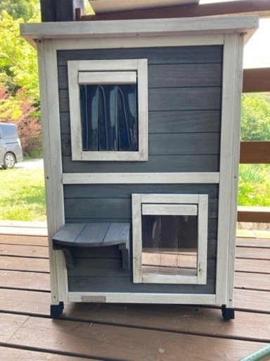 最終値下げです　人気！　二階建て　キャットハウス