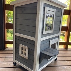 最終値下げです　人気！　二階建て　キャットハウス　　の画像