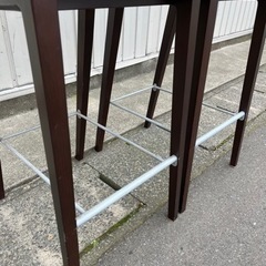 ②カウンターチェア 2脚セットの画像
