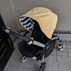 バカブー　ビー　イエロー　ベビーカーの画像