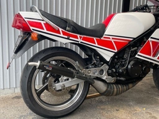 ヤマハ　RZ250RR カスタム 始動動画あり 17インチ　社外チャンバー　レストア済み