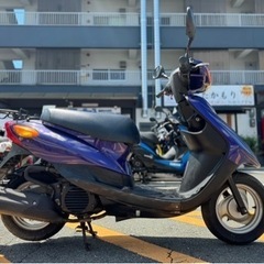 【低走行】ヤマハ ジョグ SA36J パープル【配送•当日納車OK】の画像