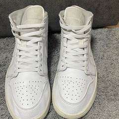NIKEエアジョーダン1ホワイト29cm