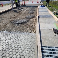 石川県能登半島被災地復興工事の画像