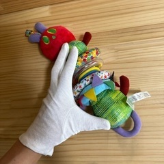 はらぺこあおむし　ブルブルあおむし　ベビー　赤ちゃん　おもちゃの画像