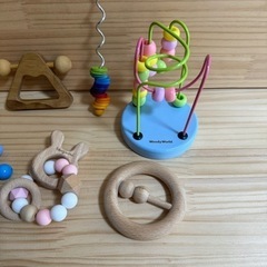 木のおもちゃ まとめ 知育玩具の画像