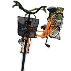 【決まりました】26ｲﾝﾁ自転車 オレンジ
