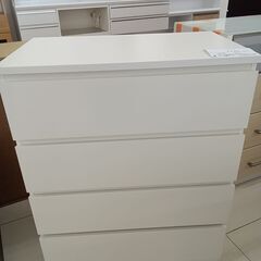 ★ジモティ割あり★ IKEA チェスト ホワイト H100.5×...