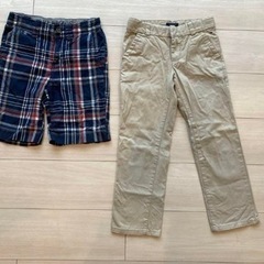 【難有り】トミーヒルフィガー　パンツ2点セット 110サイズ