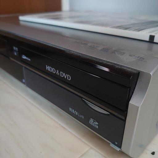 ダビング Panasonic HDD内蔵VHS一体型DVDレコーダー DMR-XP21V-S DVDプレーヤー 家電