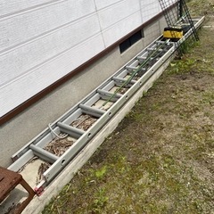 2連ハシゴ、脚立、商談中