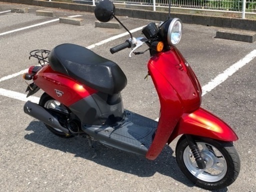 神奈川県藤沢市発。ホンダトゥデイAF61、4スト赤新品外装、整備済み