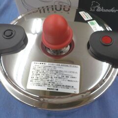 未使用品 両手圧力鍋 カルーナ 3.0L ZCDA30 IH対応 ワンダーシェフ calluna 調理器具 札幌 西岡店の画像