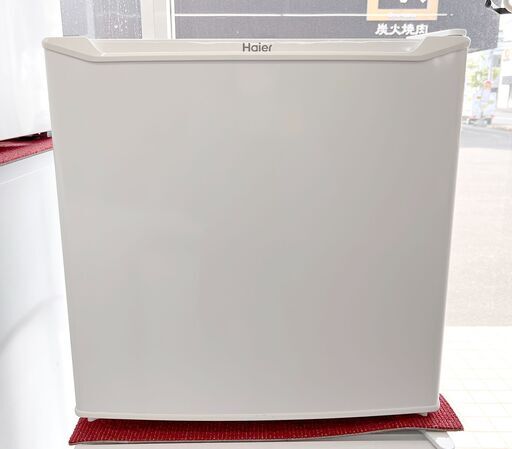 札幌 東区 ハイアール/Haier 1ドア 冷蔵庫 2020年製 JR-N40H 幅474×奥行450×高さ490ｍｍ ホワイト 40L 右開き 小型  オフィスや寝室に