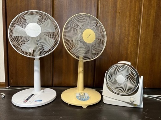 家電 季節、空調家電 扇風機　３台セット