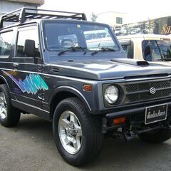 美車 4年 ジムニー ＪＡ１１Ｖ ５速 エアコン Ｆ６Ａ ターボ...