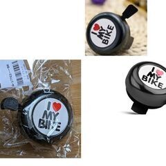 子供/キッズ自転車用ベル（新品）ブラックの画像