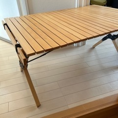 Blue Hour コンパクトウッドテーブル 