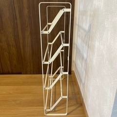 靴収納家具 スチールラックの画像