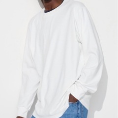 【新品未使用】ユニクロ UNIQLO ソフトタッチクルーネックTシャツ (長袖)の画像