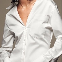 ZARA ポプリンシャツ　XS