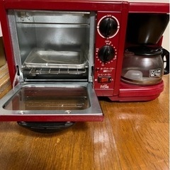 オーブントースター&コーヒーメーカーの画像