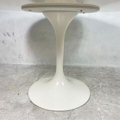 ✨🔔期間限定・特別価格🔔✨エーロ・サーリネン風 チューリップテーブル 120cm 中古家具 ダイニングテーブル ホワイトの画像