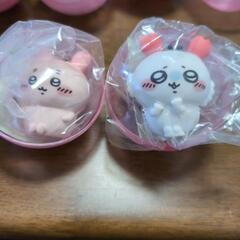 ちいかわ　ソフビフィギュア３  古本屋カニちゃん＆モモンガ先輩セット