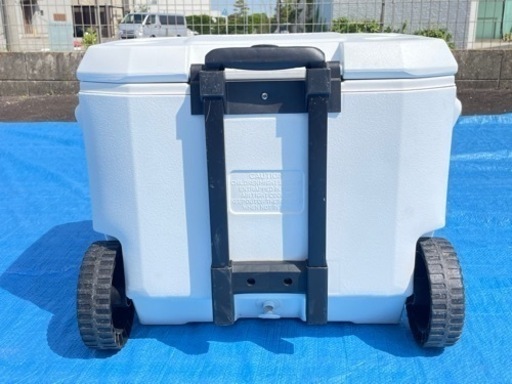 キャンプ用品　コールマン coleman 60QT クーラーボックス ホイールクーラー