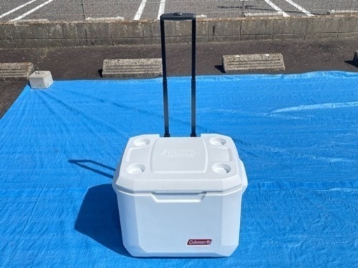 キャンプ用品　コールマン coleman 60QT クーラーボックス ホイールクーラー