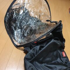 OGKの子供載せ自転車用レインカバー　フロント(RCF-002) リア(不明)　セットの画像