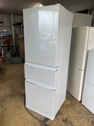 美品✨ 近隣送料無料!! 売れ筋3ドア!! MITSUBISHI 2021年 330L MR-CX33G-W 右開き 家電 キッチン家電 冷蔵庫