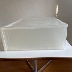 無印良品　ポリプロピレン収納ケース・横ワイド(幅55×奥行44.5×高さ18cm)の画像