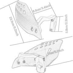 ダートバイク　ハンドガード 　オフロード　モトクロス　エンデューロの画像