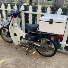 HONDA ホンダ スーパーカブ50 C50 4スト 4速 エンジン始動 実働車両 現状の画像