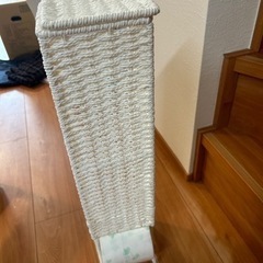 (取引中)ニトリ　トイレペーパー収納(2個)あげます