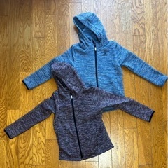 キッズセット★130マラソン大会サッカーランニングシャツダウンコートフリース双子の画像