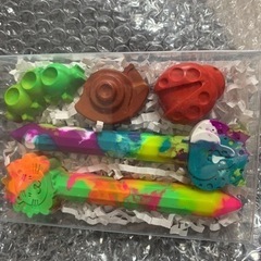 手が汚れないクレヨン🖍   
