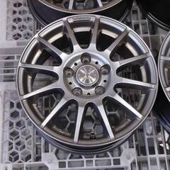 【青森発】A-TECH SCHNEIDER 14x4.5J OFF+45 PCD100-4H ハブ77 4本 【G0426】の画像