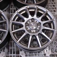 【青森発】A-TECH SCHNEIDER 14x4.5J OFF+45 PCD100-4H ハブ77 4本 【G0426】の画像